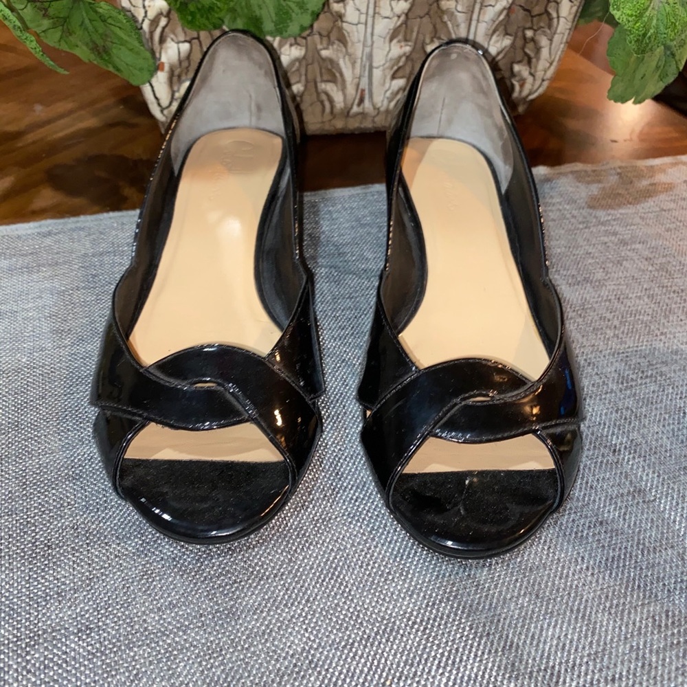 Cole Haan Peep Toe Small Heels Shoes 6.5 - Picture 3 of 11